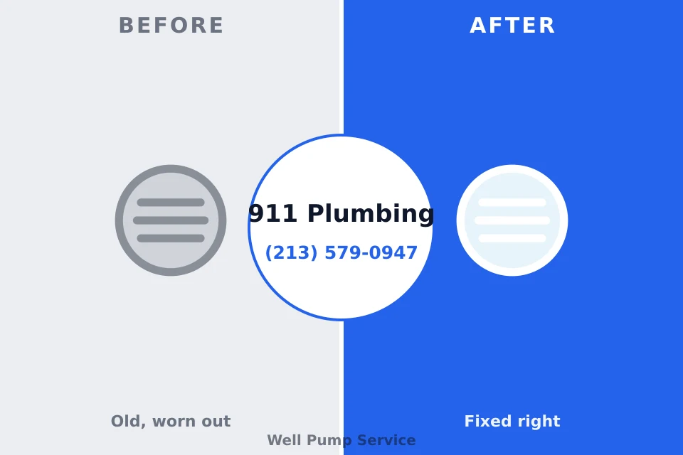 Before and after: plumbing company Belvidere, NJ